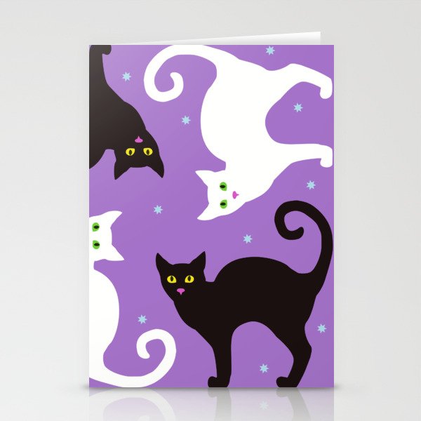 Blueberry Cats Stationery Cards