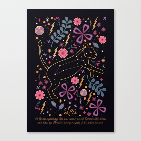 Leo Canvas Print
