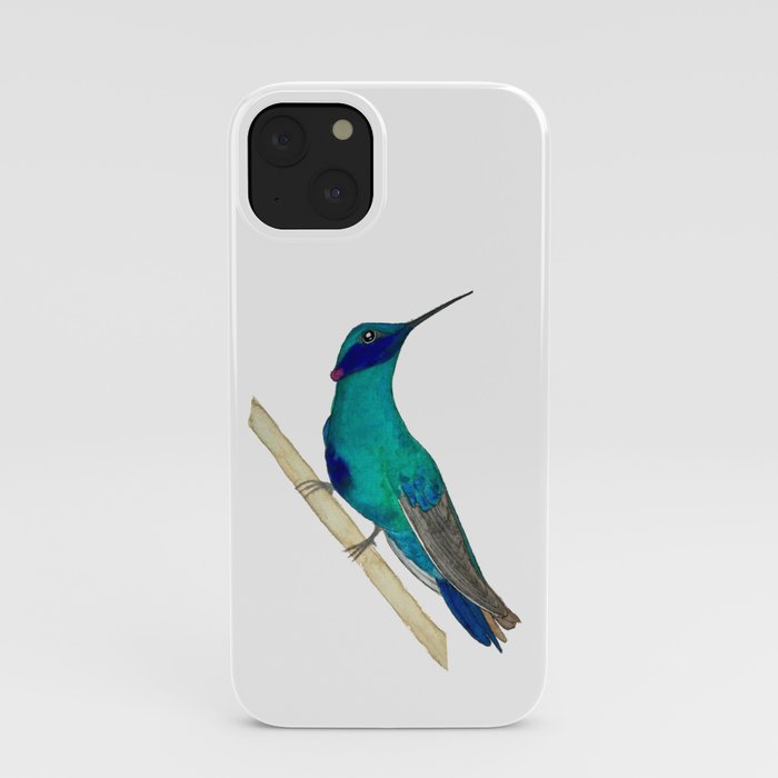 Violetear Hummingbird iPhone Case