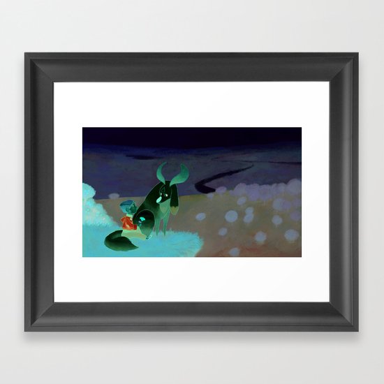 Rose Framed Art Print