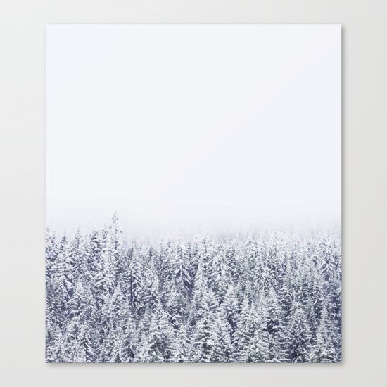 A Tale of Snow #society6 Canvas Print