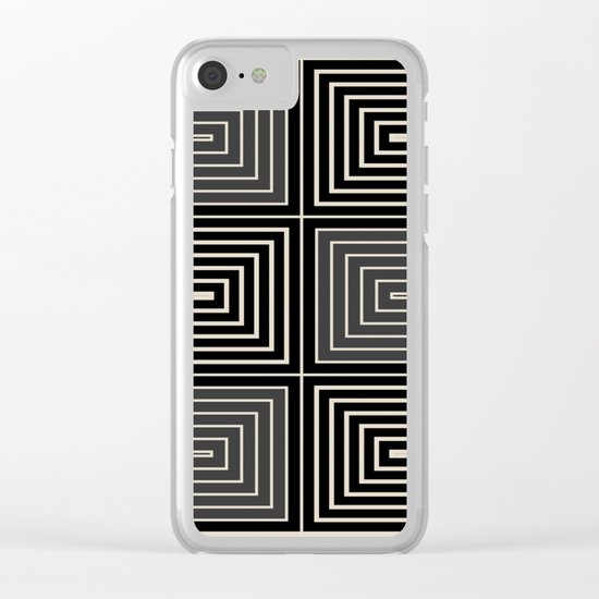 Geometry Clear iPhone Case