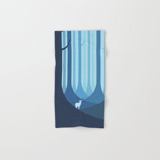 Blue forest Hand & Bath Towel