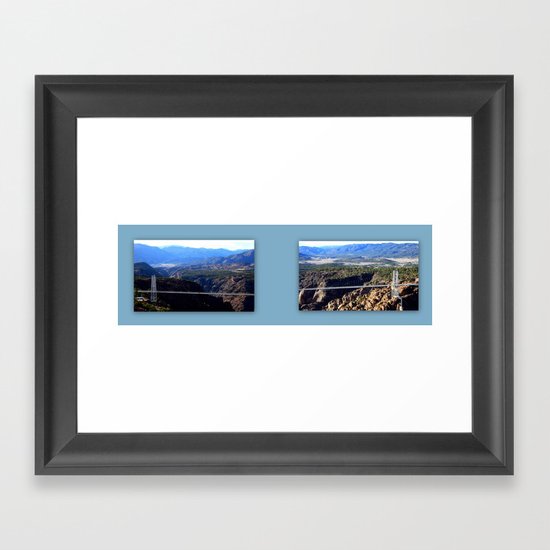 The Royal Gorge Framed Art Print