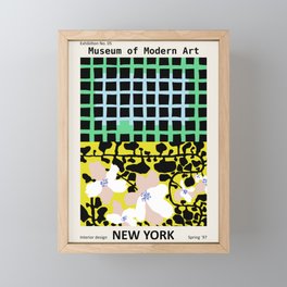 Museum of Modern Art New York Framed Mini Art Print