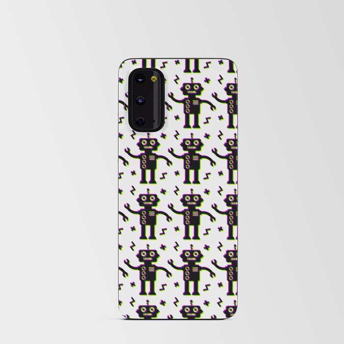 Glitchy Robots Android Card Case