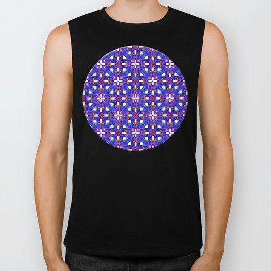 Cobalt Intersect Biker Tank