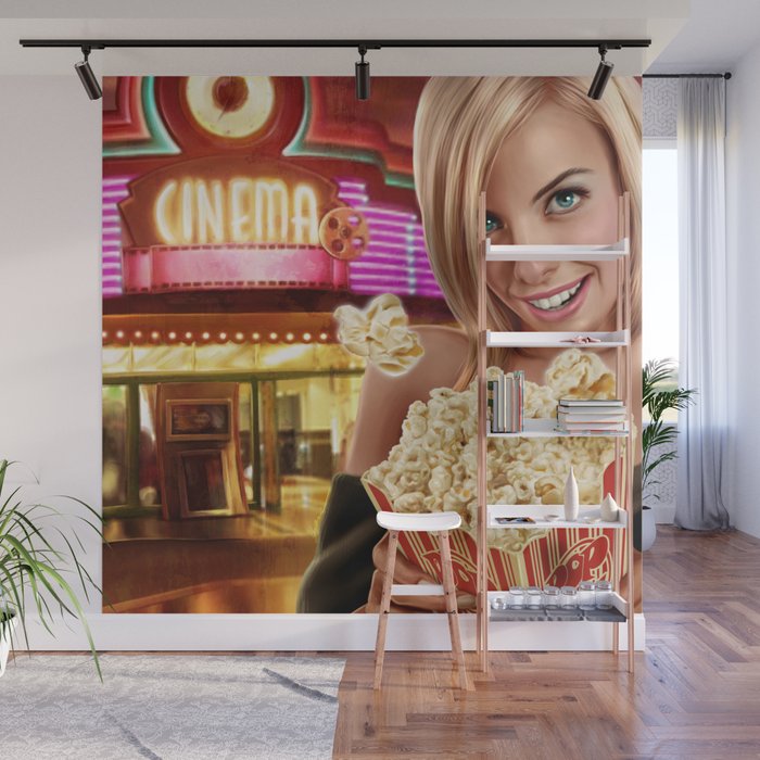CINEMA POP Wall Mural