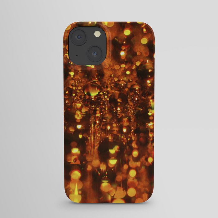 Orange Fractal iPhone Case