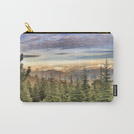 "Wildderness". Adventure at the mountains... Carry-All Pouch