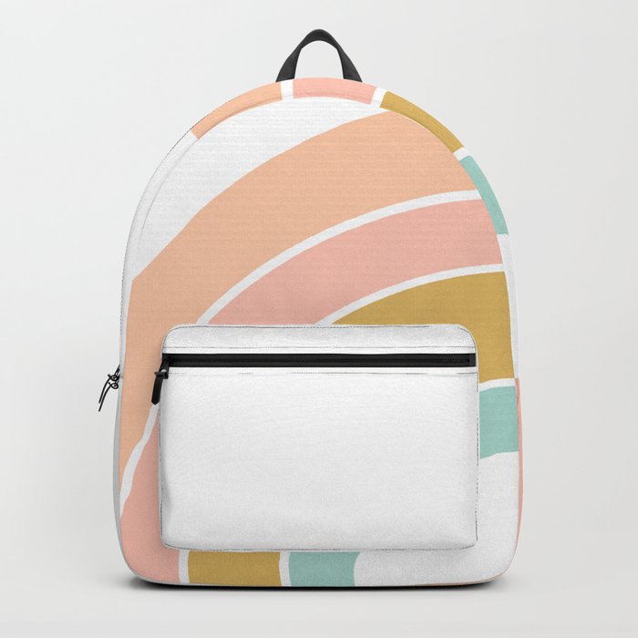 Retro rainbow Backpack