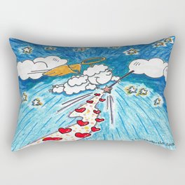 Angel of Love Lamb Rectangular Pillow