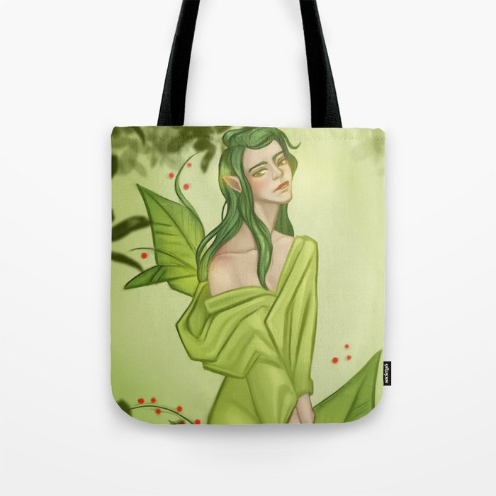 Botanical Elf Artwork  Tote Bag