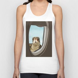 Hello! Sea Turtle Unisex Tank Top