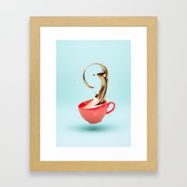 Jacobs Gold Framed Art Print