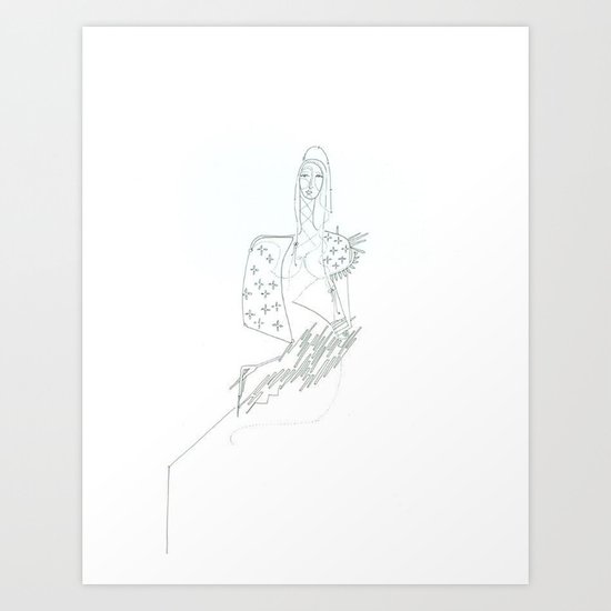 paper_10 Art Print