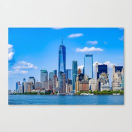 New York City Manhattan skyline Canvas Print