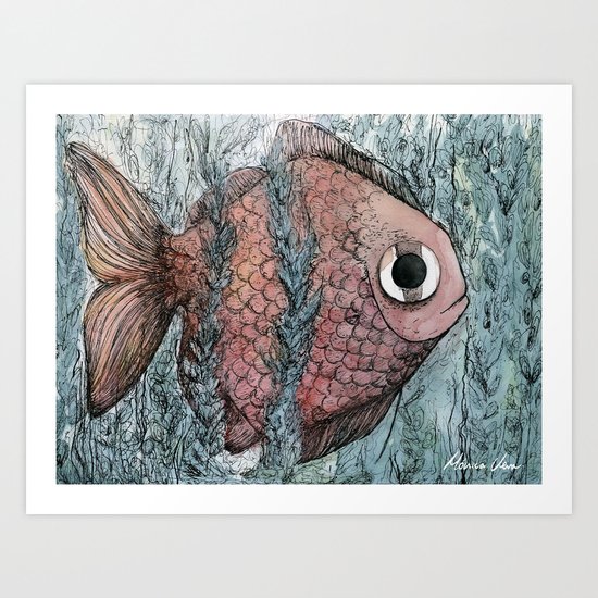 fish Art Print