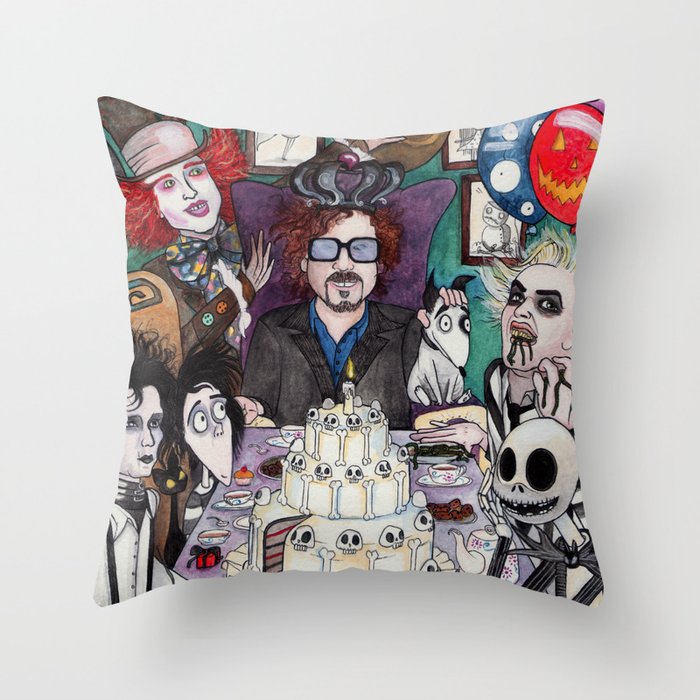 La Fiesta de TIM Throw Pillow