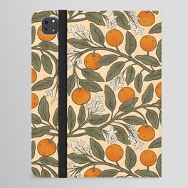 Art Nouveau Oranges iPad Folio Case