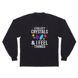 Chakra Healing Crystal Beginner Meditation Healer Long Sleeve T-shirt