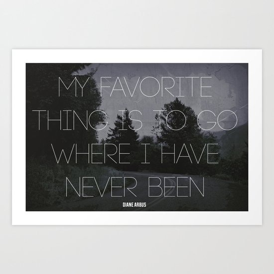GO Art Print