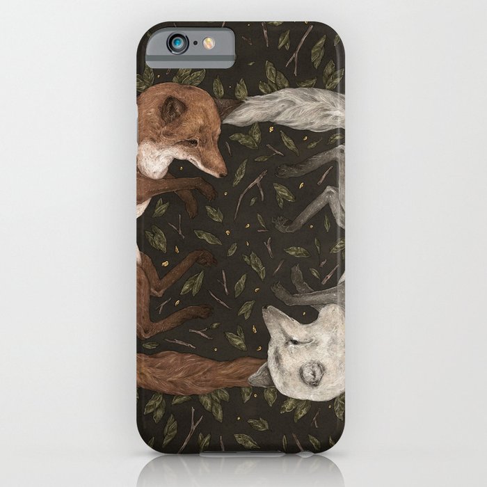 foxes iphone case