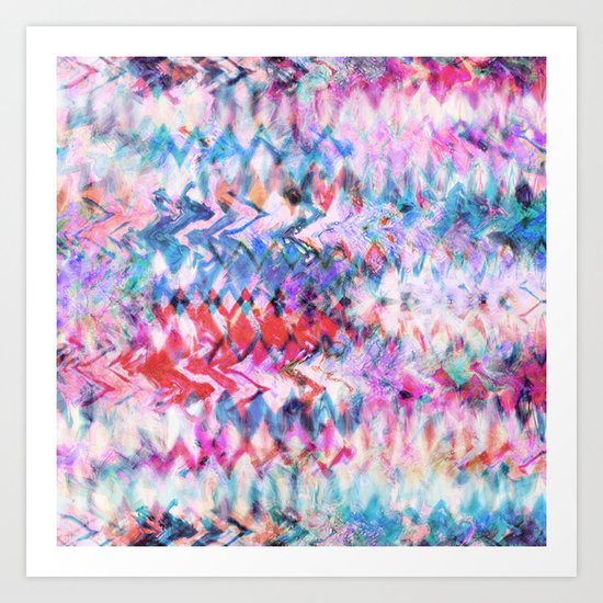 Tie Dye Soda Art Print