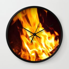 the fire Wall Clock