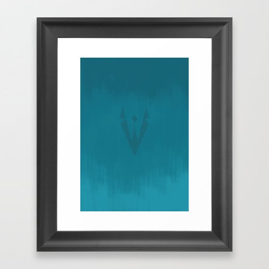 Alien Revolution Logo Framed Art Print