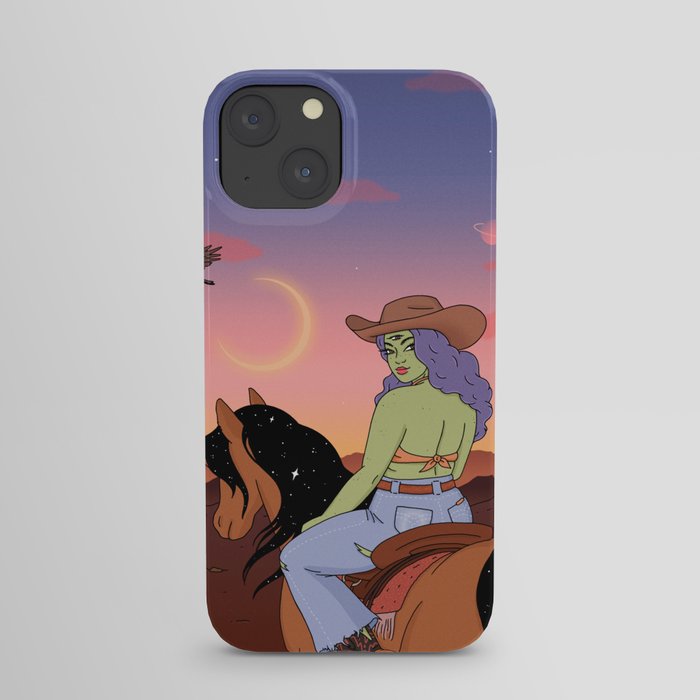 Space Cowgirl iPhone Case