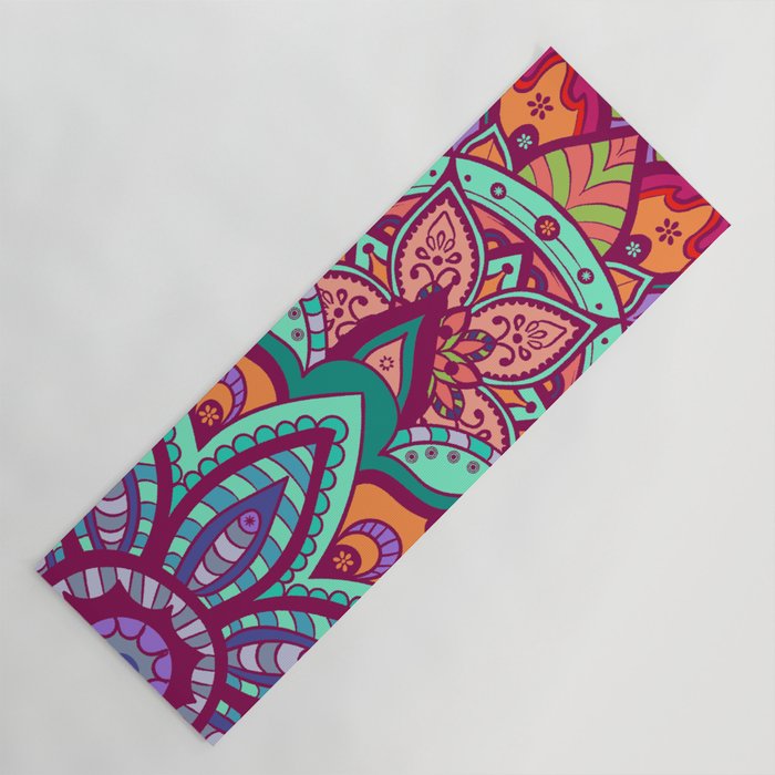 bohemian yoga mat