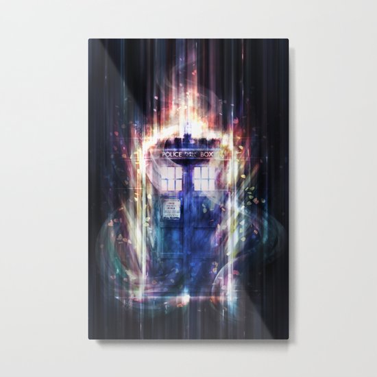Tardis Metal Print