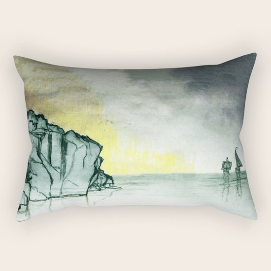 Sailing Rectangular Pillow