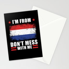 Netherlands Dutch Saying Funny Stationery Card