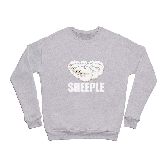Sheeple - Sheep Herd Crewneck Sweatshirt