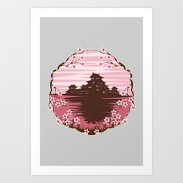 Pink Blossom Art Print