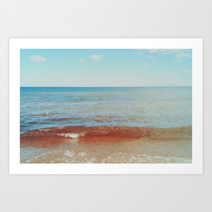 Sand, Sea and Sky Art Print