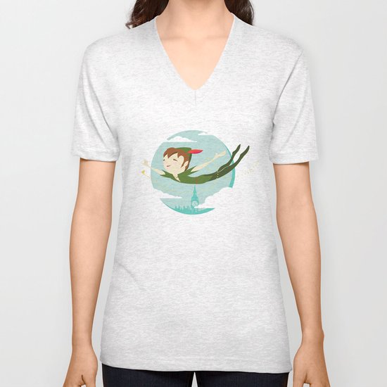 Storybook Pan Unisex V-Neck