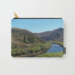Argentina Photography - Blue River Going Through The Dry Savannah Carry-All Pouch