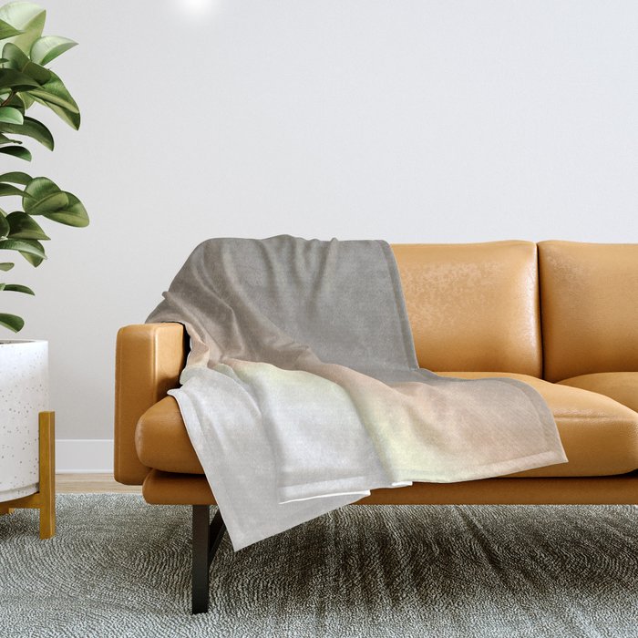 Polished metal texture Throw Blanket