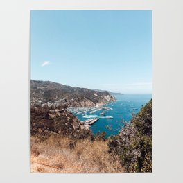 Catalina Island California Boat Launch Poster