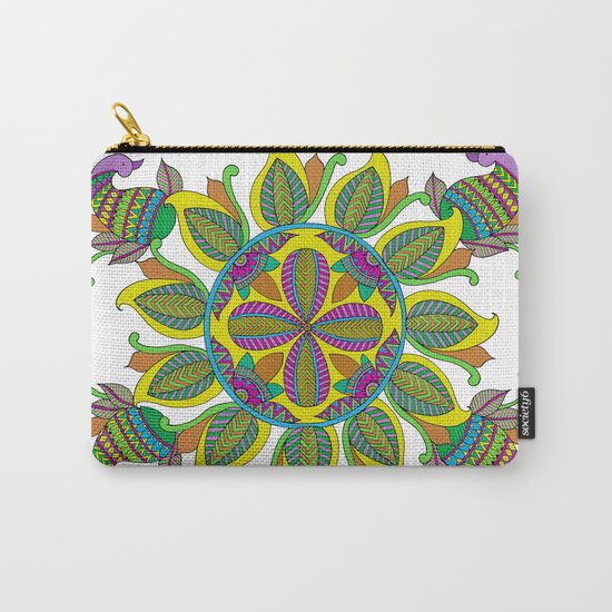 Geometric Shape Series - Circle Carry-All Pouch