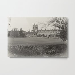 Merton Fields Metal Print | English, Heritage, Old, College, Grey, Nicholasblackwell, Play, Merton, University, England 