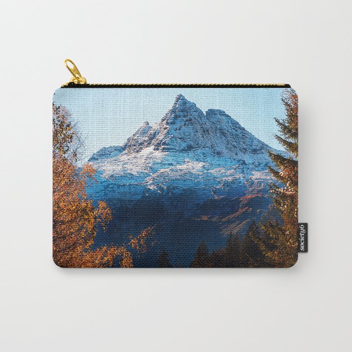View of the Austrian Alps Carry-All Pouch