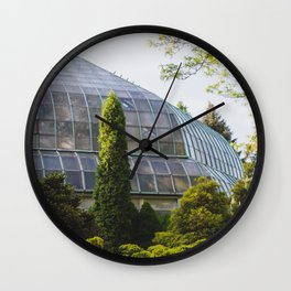 Conservatory - Chicago Photography Wall Clock