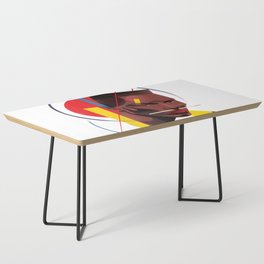 Famous people in a bauhaus style - Grace Jones Coffee Table