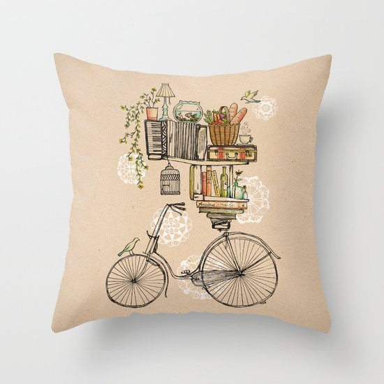 Pleasant Balance Throw Pillow