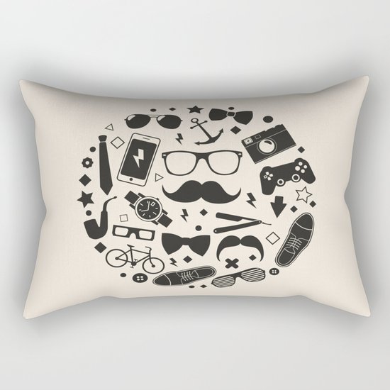 men's accessories Rectangular Pillow