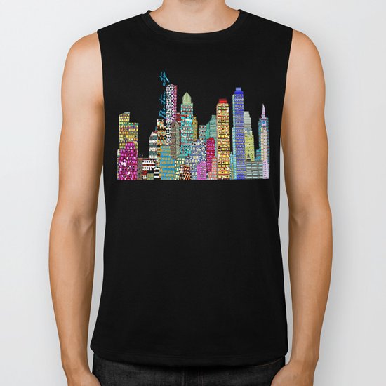 Boston city Biker Tank